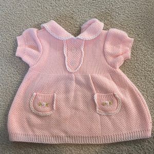 Precious pink baby dress